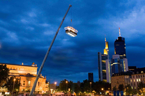 Dinner in the Sky in Frankfurt